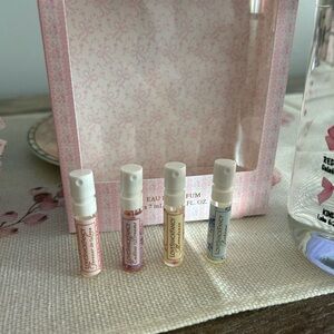 Love Shack Fancy eau de parfum discovery set.